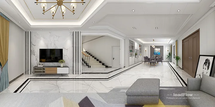 Hangzhou Villa Renovation with WPC Wall Cladding | Master Bedroom Idea in Hangzhou, China