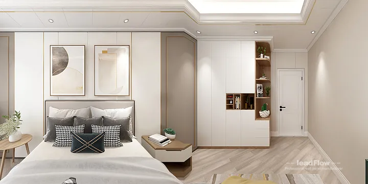 Hangzhou Villa Renovation with WPC Wall Cladding | Master Bedroom Idea in Hangzhou, China - photo 20