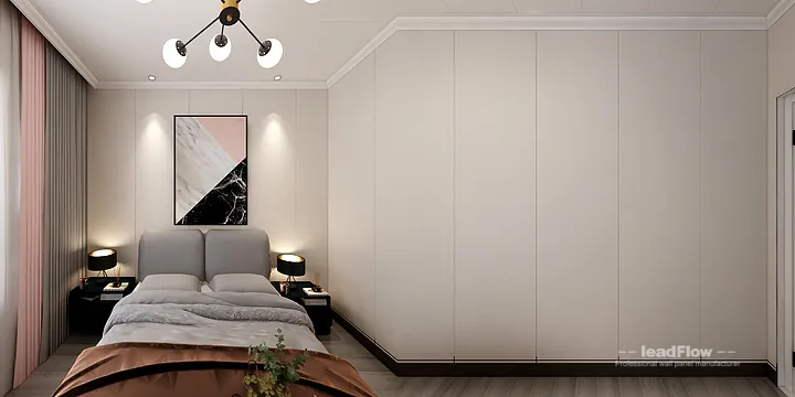 Hangzhou Villa Renovation with WPC Wall Cladding | Master Bedroom Idea in Hangzhou, China - photo 4