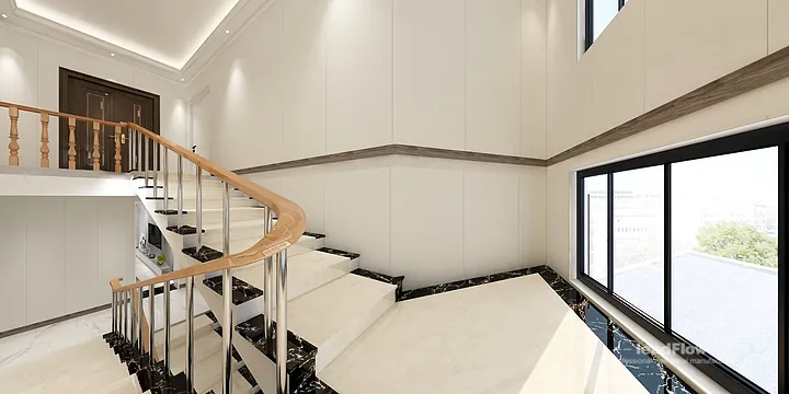 Hangzhou Villa Renovation with WPC Wall Cladding | Master Bedroom Idea in Hangzhou, China - photo 7