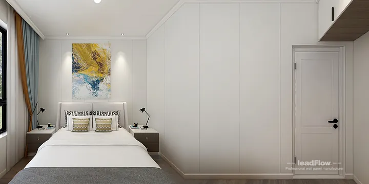 Hangzhou Villa Renovation with WPC Wall Cladding | Master Bedroom Idea in Hangzhou, China - photo 8