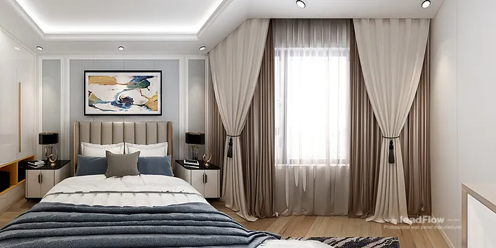 Contemporary WPC Interior Panel Project: Hangzhou Apartment Interior in Hangzhou, China - photo 1