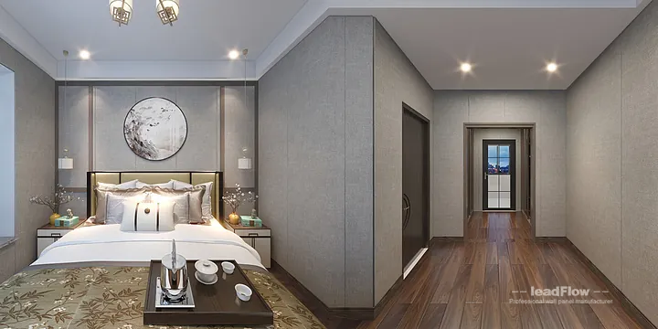 WPC Wall Panel Design Case: Liu's Hangzhou Apartment in Hangzhou, China - photo 1