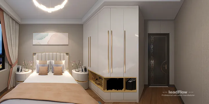 WPC Wall Panel Design Case: Liu's Hangzhou Apartment in Hangzhou, China - photo 2