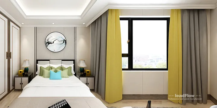 WPC Wall Panel Villa Case Study in Hangzhou | Modern Living Room in Hangzhou, China - photo 1