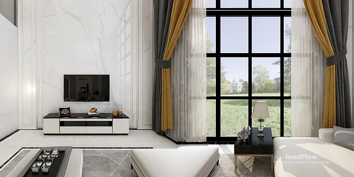 WPC Wall Panel Villa Case Study in Hangzhou | Modern Living Room in Hangzhou, China - photo 10