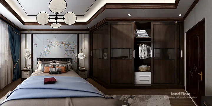 WPC Wall Panel Villa Case Study in Hangzhou | Modern Living Room in Hangzhou, China - photo 11