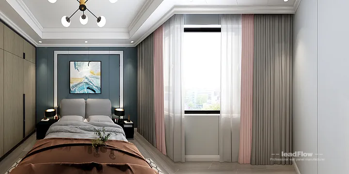 WPC Wall Panel Villa Case Study in Hangzhou | Modern Living Room in Hangzhou, China - photo 13