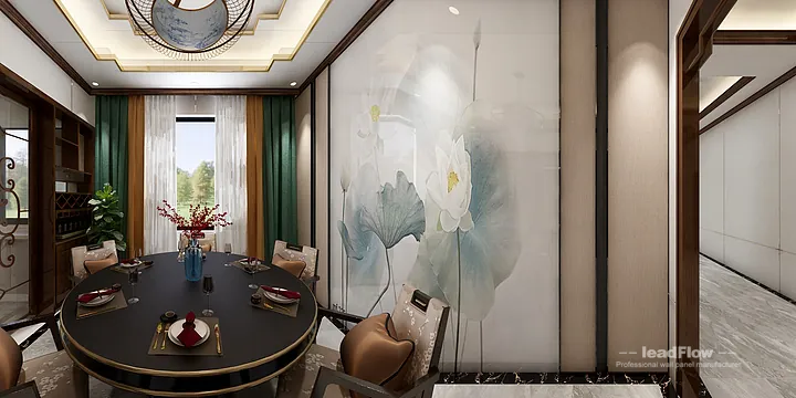 WPC Wall Panel Villa Case Study in Hangzhou | Modern Living Room in Hangzhou, China - photo 23