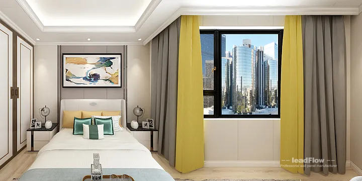 WPC Wall Panel Villa Case Study in Hangzhou | Modern Living Room in Hangzhou, China - photo 5