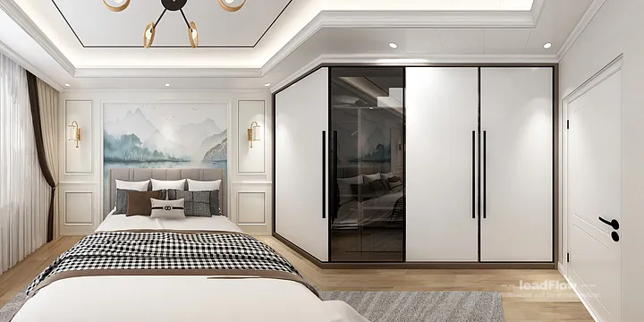 WPC Wall Panel Villa Case Study in Hangzhou | Modern Living Room in Hangzhou, China - photo 6