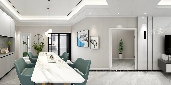 Warm Apartment in Hangzhou Featuring WPC Wall Cladding in Hangzhou, China - photo 4
