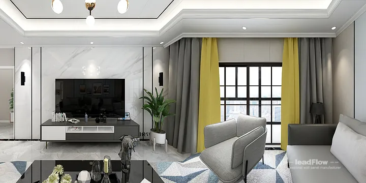 Warm Apartment in Hangzhou Featuring WPC Wall Cladding in Hangzhou, China - photo 5