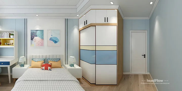 WPC Interior Panel Project: Hangzhou Apartment with Secondary Bedroom in Hangzhou, China - photo 1