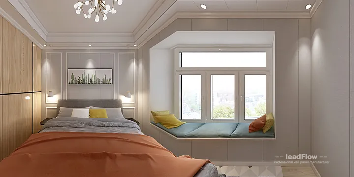 WPC Interior Panel Project: Hangzhou Apartment with Secondary Bedroom in Hangzhou, China - photo 2