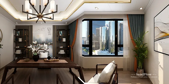 WPC Cladding Transformation: Hangzhou Apartment with Corridor Walls in Hangzhou, China - photo 1