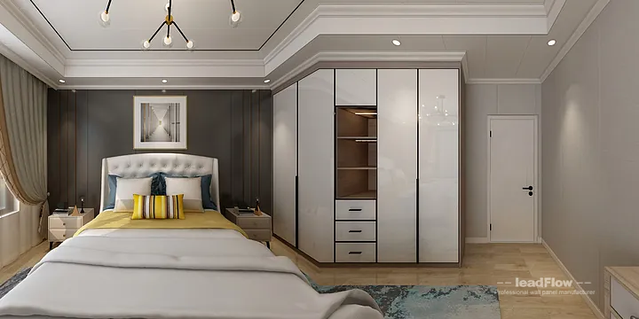 WPC Cladding Transformation: Hangzhou Apartment with Corridor Walls in Hangzhou, China - photo 2