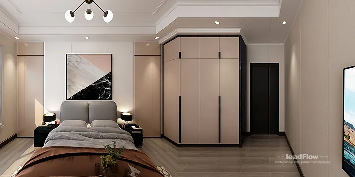 Modern Apartment Interior in Hangzhou using WPC Wall Cladding in Hangzhou, China - photo 1