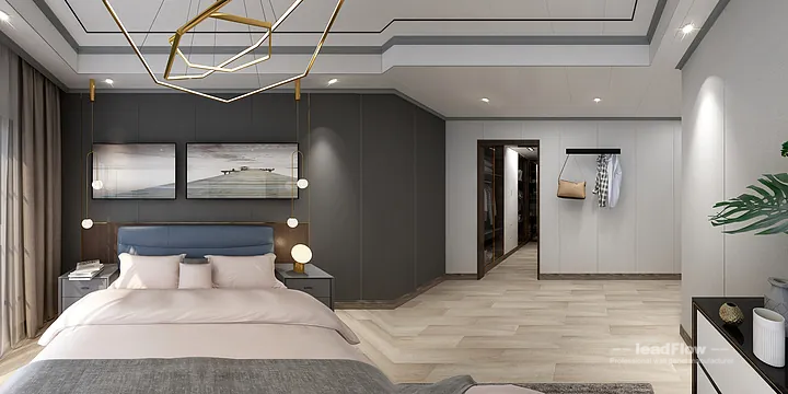 Modern Apartment Interior in Hangzhou using WPC Wall Cladding in Hangzhou, China - photo 2