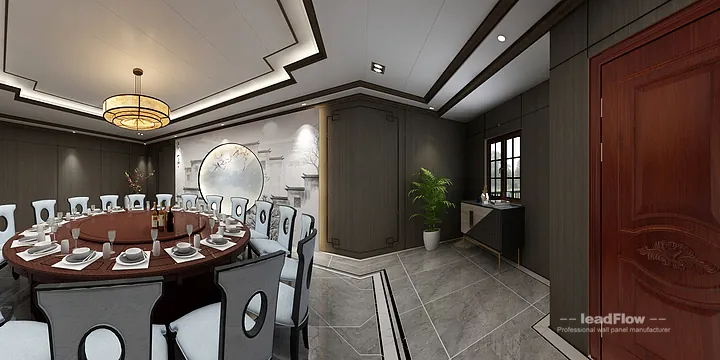 WPC Interior Panel Project: Hangzhou Commercial Space with 108 in Hangzhou, China - photo 30