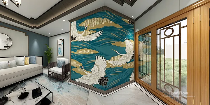 WPC Interior Panel Project: Hangzhou Commercial Space with 108 in Hangzhou, China - photo 44