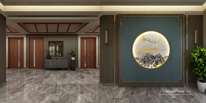 WPC Interior Panel Project: Hangzhou Commercial Space with 108 in Hangzhou, China - photo 55