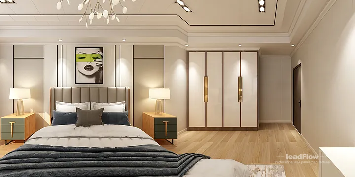 Contemporary WPC Interior Panel Project: Hangzhou Apartment Interior in Hangzhou, China - photo 1
