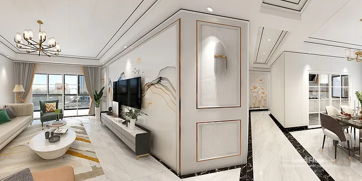 WPC Cladding Transformation: Hangzhou Apartment with Master Bedroom Walls in Hangzhou, China - photo 11