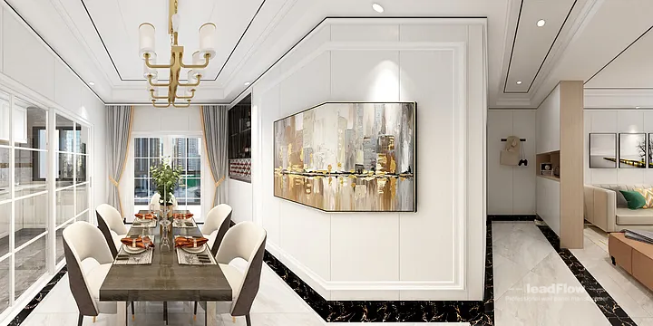 WPC Cladding Transformation: Hangzhou Apartment with Master Bedroom Walls in Hangzhou, China - photo 16