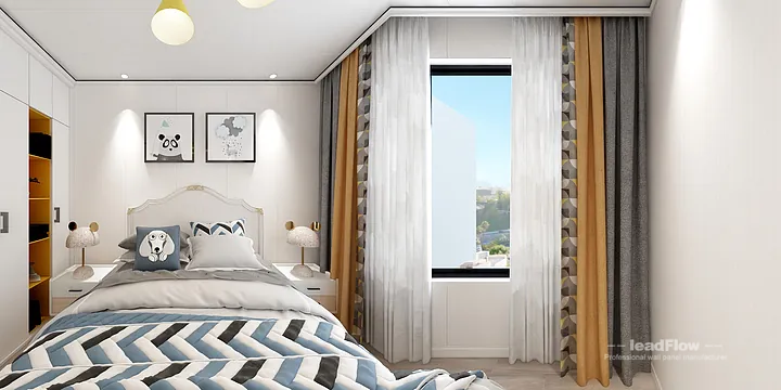 WPC Cladding Transformation: Hangzhou Apartment with Master Bedroom Walls in Hangzhou, China - photo 7