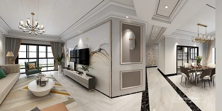 WPC Cladding Transformation: Hangzhou Apartment with Master Bedroom Walls in Hangzhou, China - photo 8