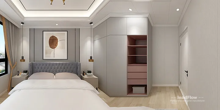 WPC Wall Cladding Solution: Hangzhou Interior Project Project in Hangzhou, China - photo 1