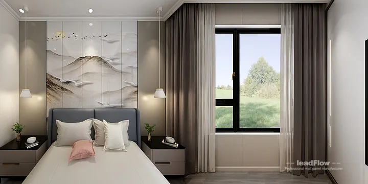Stylish Apartment Interior in Hangzhou using WPC Wall Panel in Hangzhou, China - photo 11