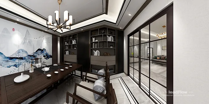 Stylish Apartment Interior in Hangzhou using WPC Wall Panel in Hangzhou, China - photo 13
