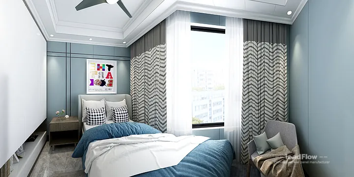 Stylish Apartment Interior in Hangzhou using WPC Wall Panel in Hangzhou, China - photo 3