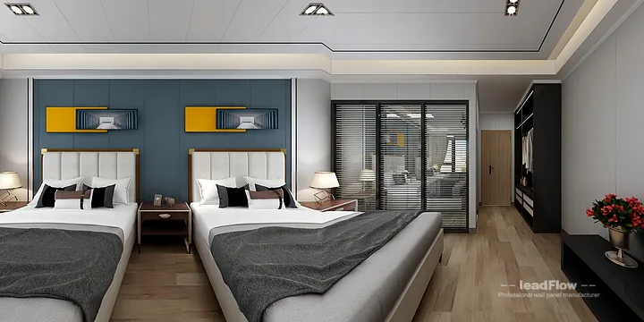 Hangzhou Hotel Featuring WPC Wall Cladding | king mahjong room Walls in Hangzhou, China - photo 1