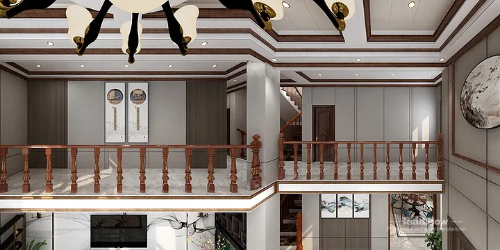 Hangzhou Apartment with WPC Interior Panel &mdash; Living Room Feature in Hangzhou, China - photo 29