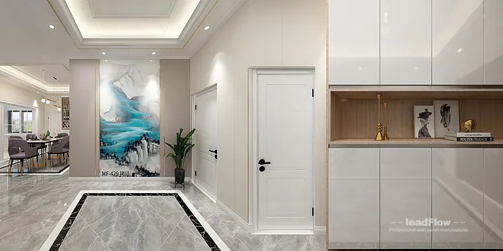 WPC Interior Panel Solution: Hangzhou Apartment Project in Hangzhou, China - photo 1