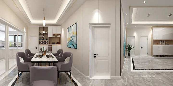 WPC Interior Panel Solution: Hangzhou Apartment Project in Hangzhou, China - photo 3