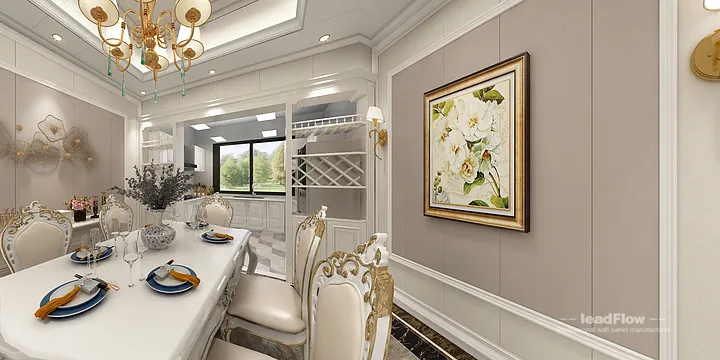 Hangzhou Apartment with WPC Cladding &mdash; Living Room Feature in Hangzhou, China - photo 3