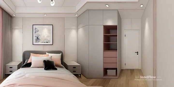 Hangzhou Apartment Wall Panel Design | WPC Interior Panel Warm Interior in Hangzhou, China - photo 2