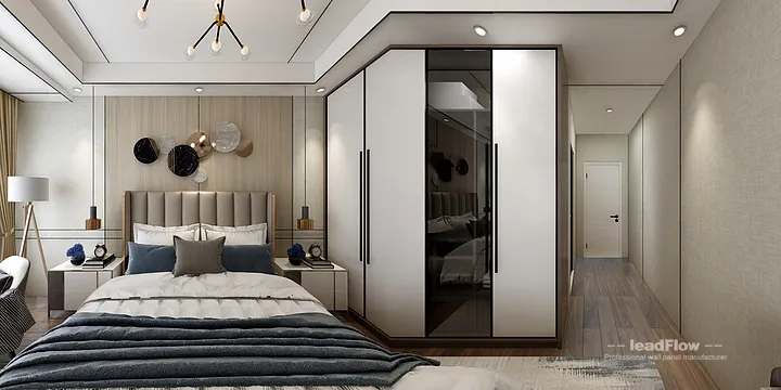 Hangzhou Apartment Wall Panel Design | WPC Interior Panel Warm Interior in Hangzhou, China - photo 3