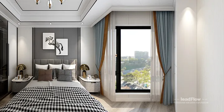 Hangzhou Apartment Wall Panel Design | WPC Interior Panel Warm Interior in Hangzhou, China - photo 6