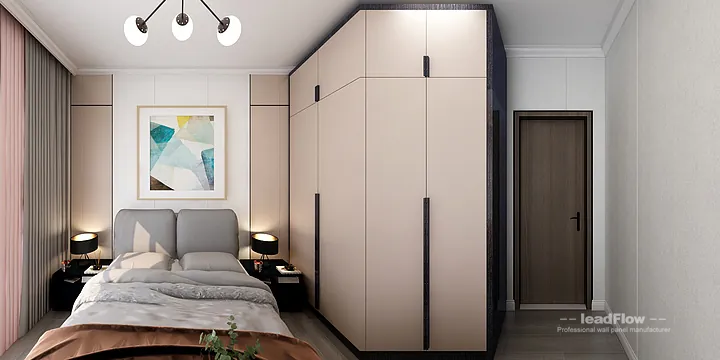 Hangzhou Apartment Renovation with WPC Cladding | elder room Idea in Hangzhou, China - photo 3