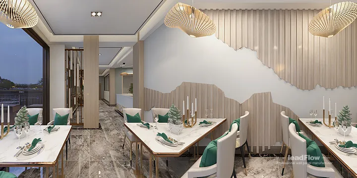 Premium Hotel Interior in Nanchang using WPC Wall Cladding in Donghu District, Nanchang, China - photo 1