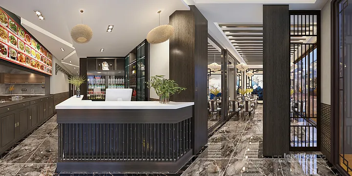 Premium Hotel Interior in Nanchang using WPC Wall Cladding in Donghu District, Nanchang, China - photo 10