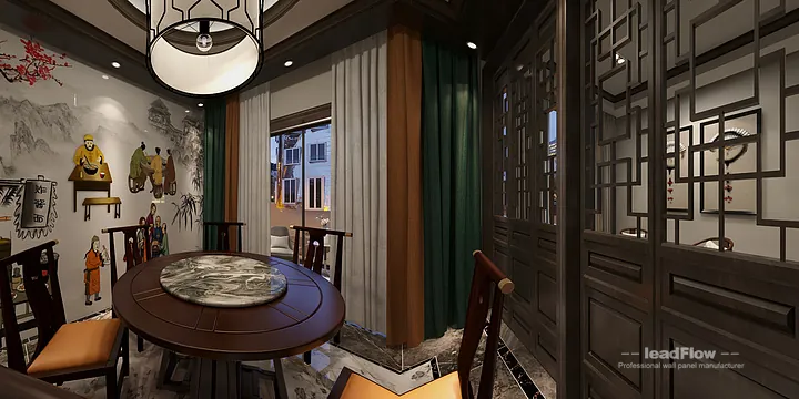 Premium Hotel Interior in Nanchang using WPC Wall Cladding in Donghu District, Nanchang, China - photo 13