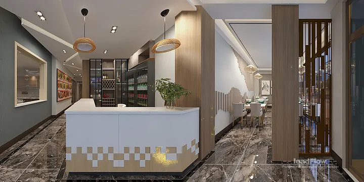 Premium Hotel Interior in Nanchang using WPC Wall Cladding in Donghu District, Nanchang, China - photo 2