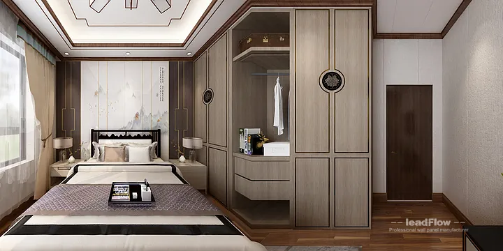 Explore WPC Interior Panel in This Hangzhou Villa &mdash; New Chinese Oriental Style in Hangzhou, China - photo 6