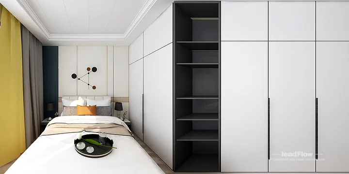 Modern WPC Wall Cladding Project: Nanchang Apartment Interior in Donghu District, Nanchang, China - photo 3